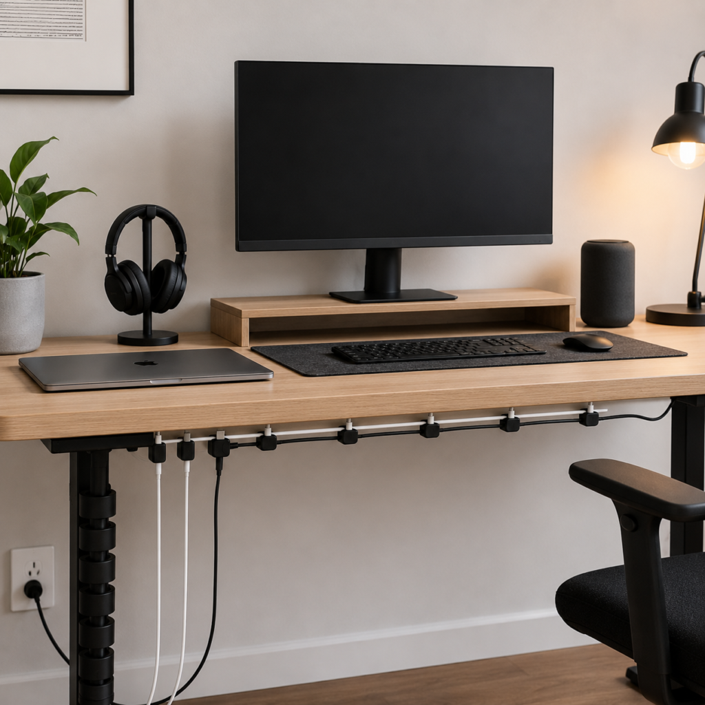 keep desk clear